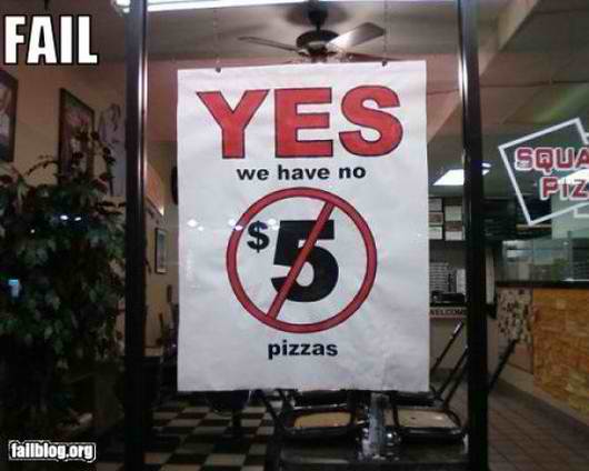 yes no pizza