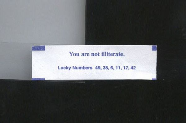 illiterate