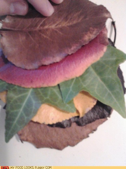 leaf-burger