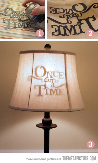stenciled-lamp-shade-silhouette
