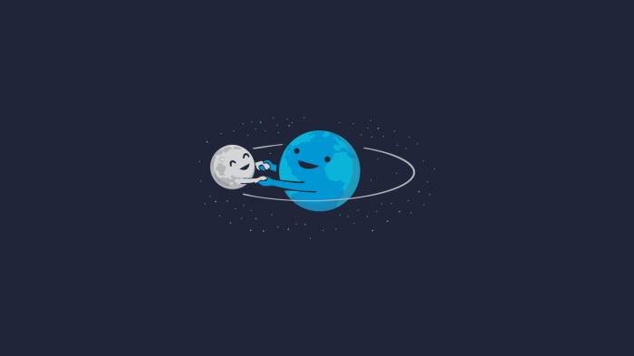 earth-and-moon-in-orbit